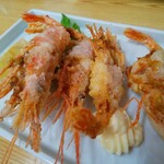めがね丸 - 甘エビの唐揚げ