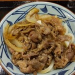 Marugame Seimen - 焼きたて肉ぶっかけ_並