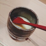 まんてん鮨 - ズワイガニの茶わん蒸し