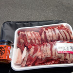 肉の丸久 - 料理写真:マトン＆マルマン辛みそ～☆