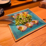 榮料理店 - 本日のカルパッチョ