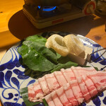 榮料理店 - アグー豚のしゃぶしゃぶ1人前