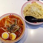 蒙古タンメン中本 - 冷し胡麻極辛 麺硬め クーポン大盛