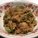 赤坂璃宮 - 鶏肉入り鮑汁のリゾット炒飯