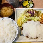 藤乃木 - 料理写真:ふぶきロースかつ定食
