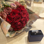 江戸町 すぎもと - 花束とブレスレットありがとー！