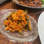 焼肉 スタミナ苑 - ミノ刺し