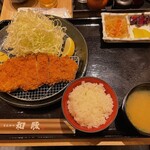 とんかつ 和豚 - ロースかつ定食(150g)