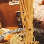 あづまや - 特製ラーメンの麺