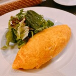 ランタン・ルージュ - ブルーチーズのオムレツ