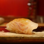 鮨 しみづ - 12日間熟成平目