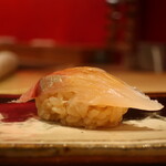 鮨 しみづ - 10日間熟成シマアジ