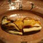 鮨 しみづ - 九十九島産 蒸し牡蠣アップ