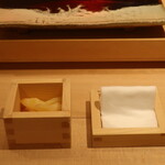 鮨 しみづ - おつまみがりとフィンガーガーゼ