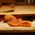 鮨 しみづ - 赤貝ひも