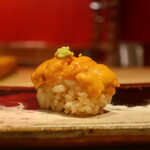 鮨 しみづ - 蒸気雲丹