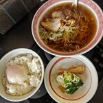 幸楽苑 - 幸楽苑の朝定食(C)@500