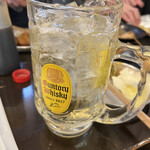 串だおれ - メガハイボール（中吉）　550円