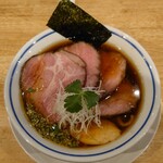手打式超多加水麺 ののくら - チャーシュー中華そば（醤油）