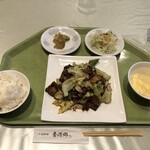 中国料理 養源郷 - 回鍋肉ランチ(700円・込)