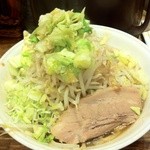 福田 中華そば 市原店 - 福ろう　野菜、薬味増し
