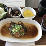 和楽井 - 魚の煮つけ定食＠ブリ1050