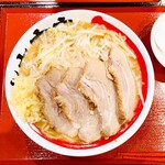 竹本商店 つけ麺開拓舎 - 豚そば　森吉山(中) 味噌 900円