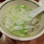 牛たん料理 閣 - テールスープ(*´ч ` *)