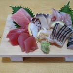 ふくえもん - 本鮪や活ホッキ、鰆や炙り〆鯖まで入ってます。