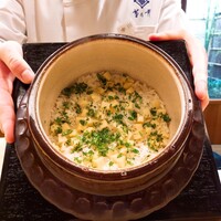 赤坂 菊乃井 - ●御飯「筍御飯 木の芽」