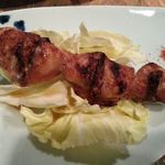 炭焼創作酒場 武八 - ぼんじりの串焼き☆