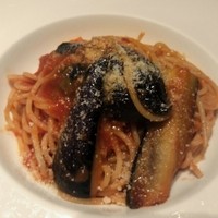 サバティーニ・ディ・フィレンツェ 大丸東京店 - 揚げ茄子のトマトソースパスタ