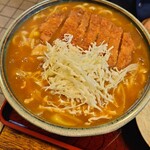 岩久 - カツカレーうどん大盛り