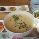 呉 宮 - アワビ粥定食