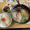 九州筑豊ラーメン 山小屋 - ラーメン+ミニ明太ご飯