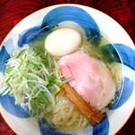 さんくるげ - たまご塩らぁ麺＋ネギ！