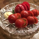 天びん棒 - トマトいっぱい