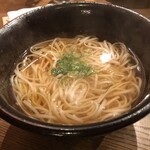 天びん棒 - おうどん（ネギだけ）