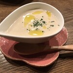 お通し（タマネギスープ/温）