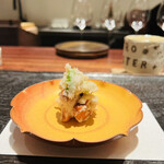 きう - ★カシューナッツ（カンボジア）とタラの芽の素揚げ　海老芋（富田林）