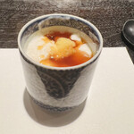 きう - ★天然とらふぐの白子  蕪の葛餡