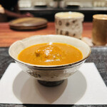 きう - ★16種類のスパイスを使った薬膳カレー。  鶏つみれ  空豆  山椒