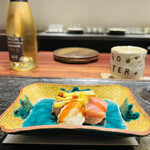 きう - ★本まぐろ　黄ニラ  辛味大根