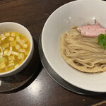 金町製麺 - 塩つけそば（麺半分）　800円