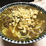 がばちょ - 〆メの細メンカレーうどん（550円）