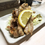 がばちょ - ●せせり塩焼き（550円）