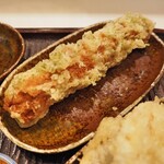 うどん 丸香 - ちくわ天（磯辺揚げ）