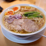 中華そば 千乃鶏 - 中華そば　醤油　味玉トッピング