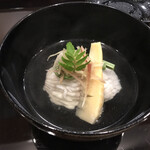 日本料理 珀也 - アイナメの吸い物