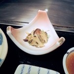 鉄板焼ステーキ麗 - 前菜　サザエ